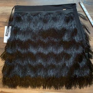 😍Nualy Fringe Linen Skirt😍